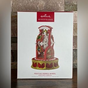 Hallmark Ferris Wheel Ornament. Final ornament in the carnival series .